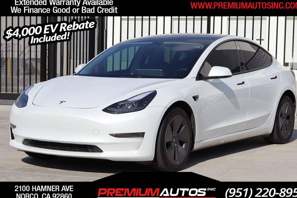 TESLA MODEL 3 2022 5YJ3E1EB0NF364300 image